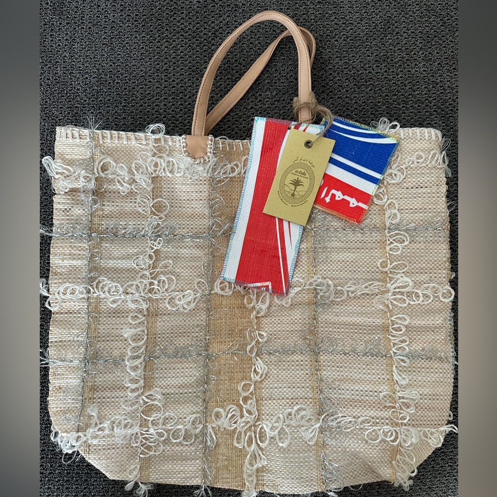 Anthropologie Tote NWT Handmade